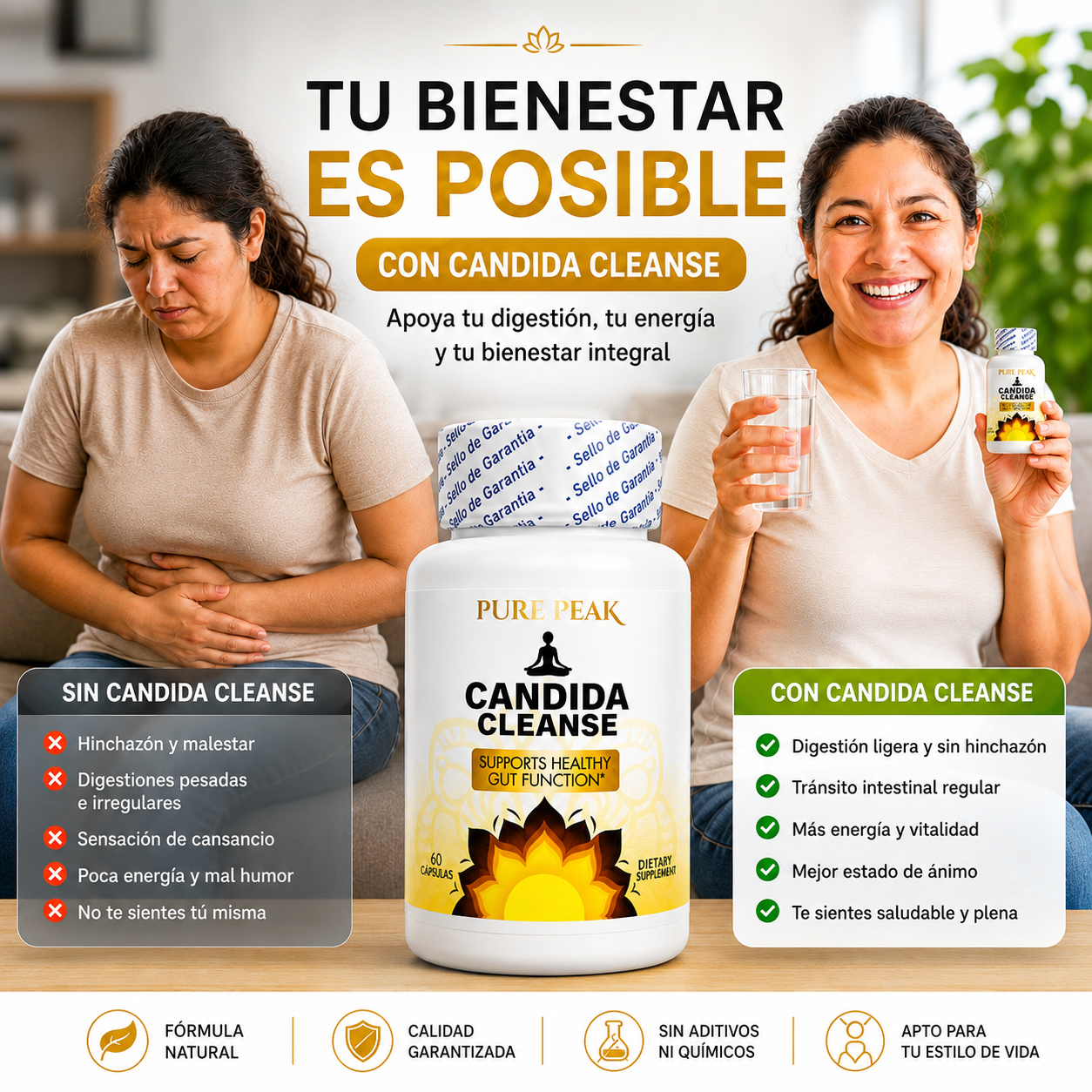 CANDIDA CLEANSE X 60 CAPS